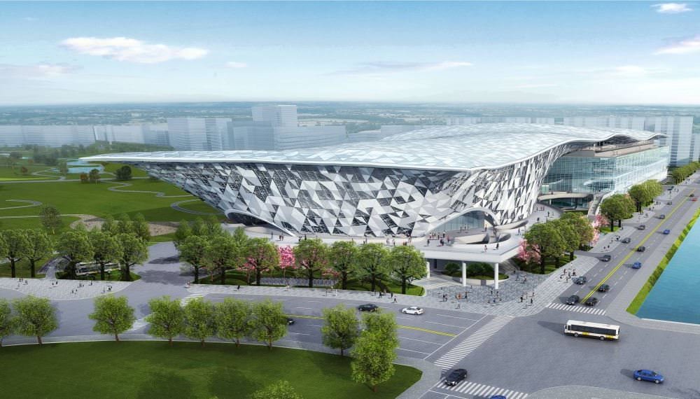 等了20年！台中水湳國際會展中心今開工，預計2023年啟用～