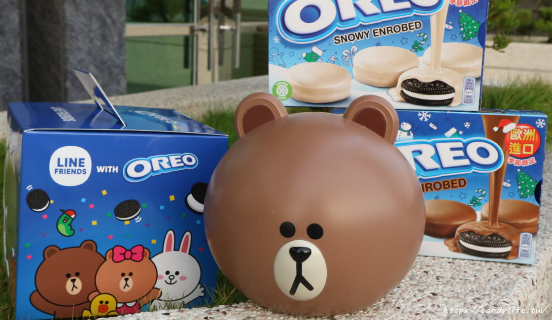 OREO聯名LINE推出「OREO熊大存錢筒」，7-11獨賣，全台限量2萬個！
