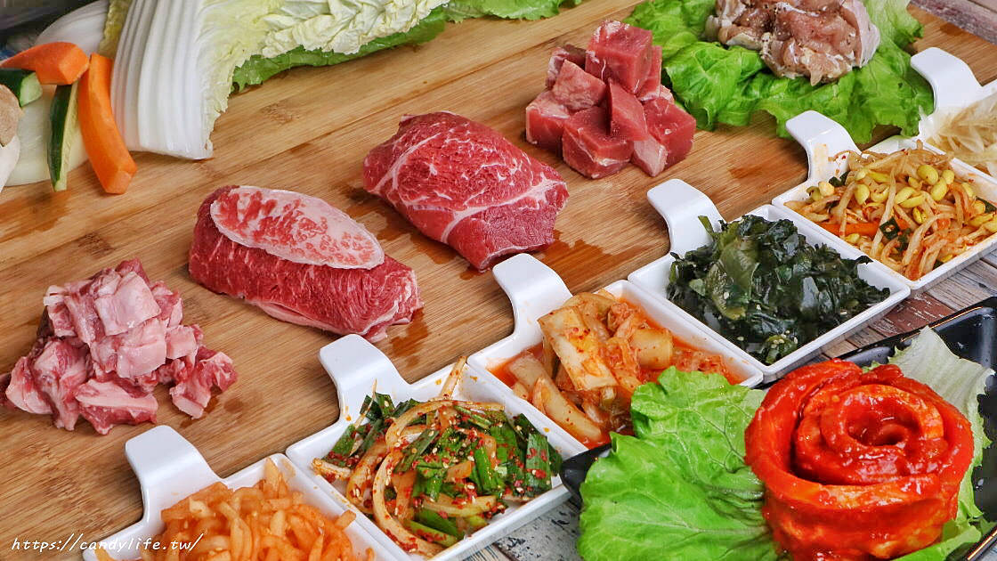 KIM DADDY│台中道地韓式烤肉，獨特吃法更美味，主打雙人套餐，老闆是韓國人哦～