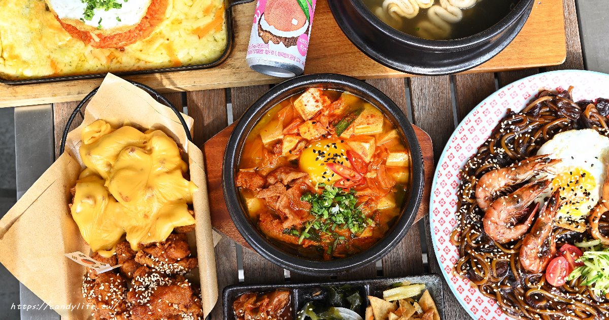 尼歐廚房｜台中韓式料理推薦！道地韓國料理，起司控必點起司炸雞，還有韓式炸醬麵也好好吃～