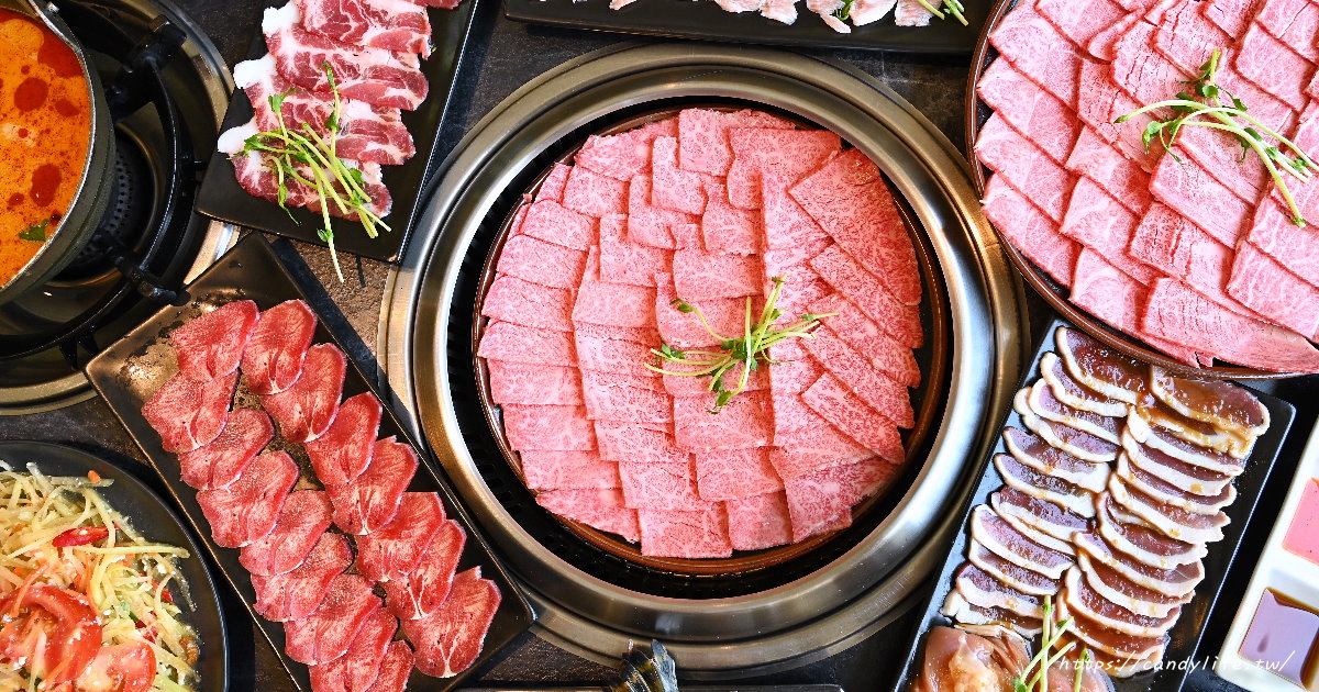 唯真燒肉｜隱身在田間小路的泰式燒肉，高CP值A5日本宮崎牛套餐，肉量多到爆，肉肉控必訪！