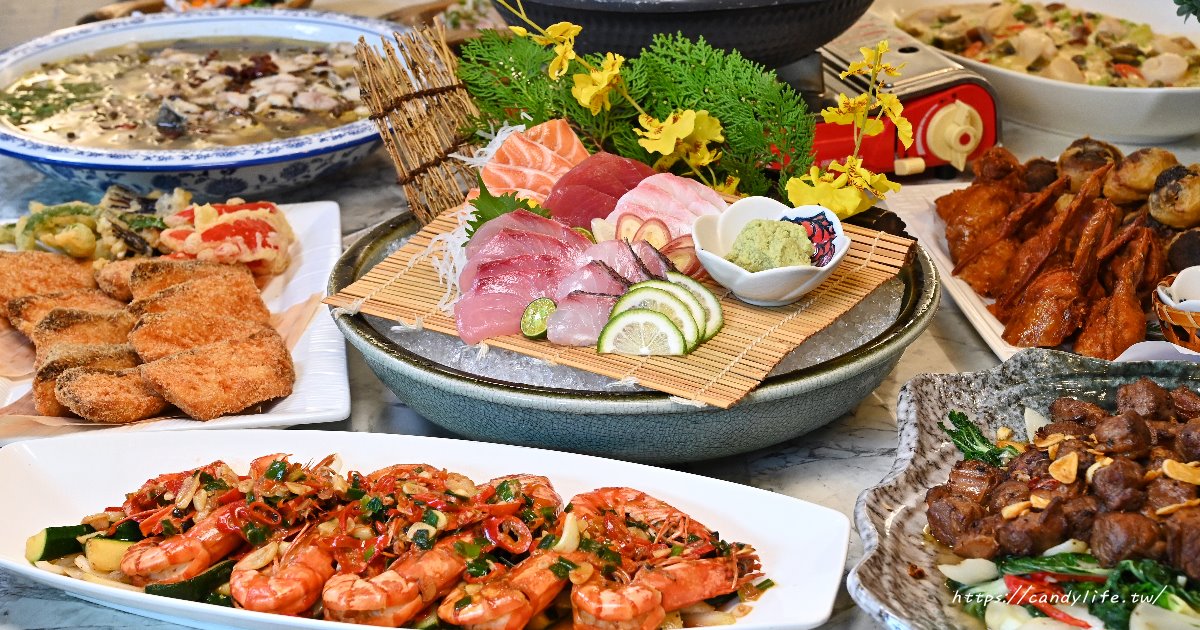 羽笠食事｜母親節桌菜、台中中區日式聚餐推薦，不只日本料理好吃，桌菜也非常有特色，還有專屬豪華大包廂