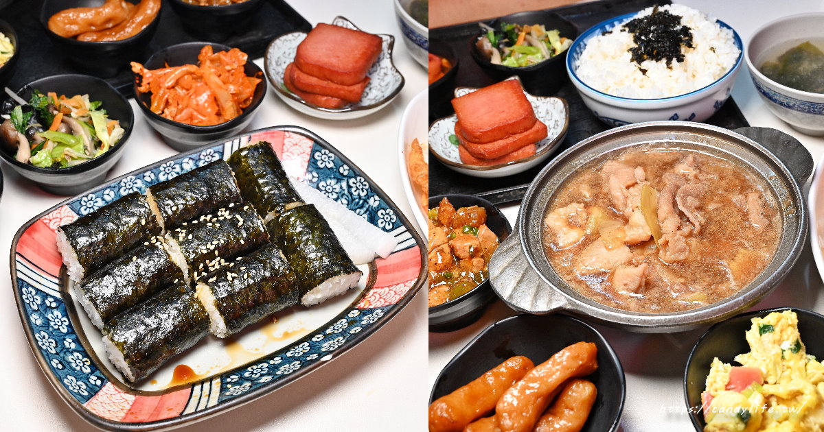 忠武海苔飯捲便當｜一中商圈人氣韓式飯捲，學生的最愛，價格親民，生意超好！