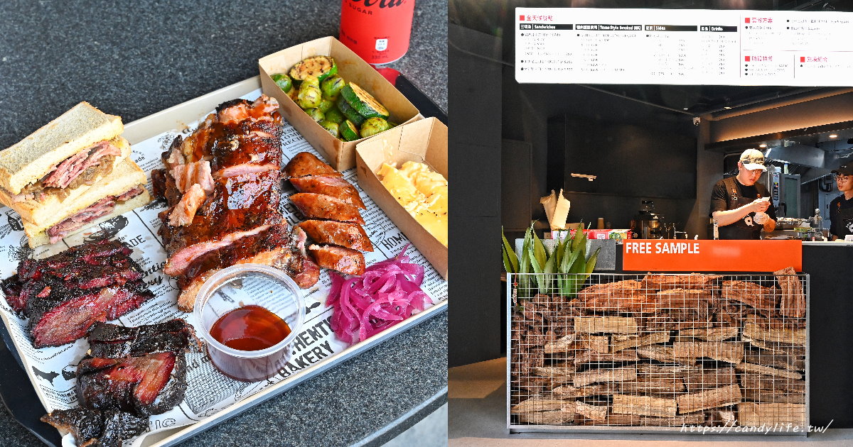 bark.Q三明治肉舖｜台中新開幕！主打德州煙燻烤肉，還可以DIY三明治