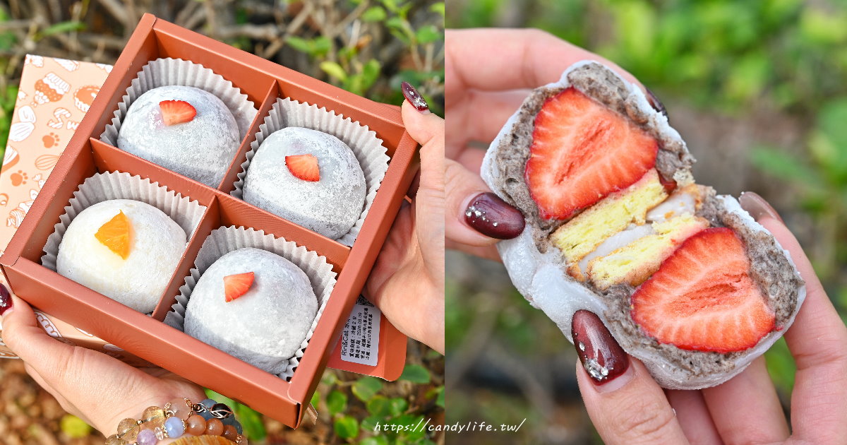 Riri & Cat｜台中這間甜點一定要收藏！不僅甜點好吃、便宜，還推出新品水果卡士達戚風大福～