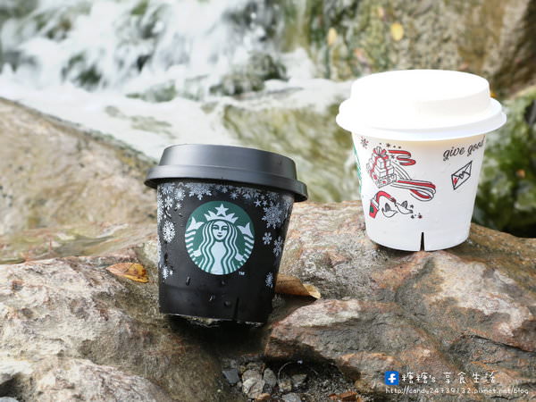 Starbucks Coffee 統一星巴克(永春東門市)：〖台中│美食〗Starbucks Coffee 統一星巴克 ❤ 台灣星巴克耶誕限定!!黑色耶誕雪花杯＂巧克力布丁＂於11/10全台上市囉!!趕緊手刀衝刺搶購去~