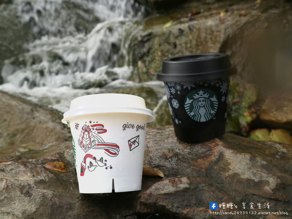 Starbucks Coffee 統一星巴克(永春東門市)：〖台中│美食〗Starbucks Coffee 統一星巴克 ❤ 台灣星巴克耶誕限定!!黑色耶誕雪花杯＂巧克力布丁＂於11/10全台上市囉!!趕緊手刀衝刺搶購去~