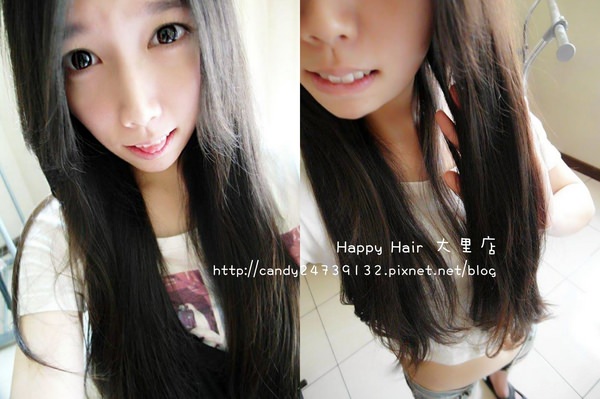 〖美髮│保養〗Happy Hair(大里店) ❤ 長髮妹妹們的大救星!!【時光奇蹟護法療程】讓阿雜頭髮變的柔順透亮，美麗動人!!